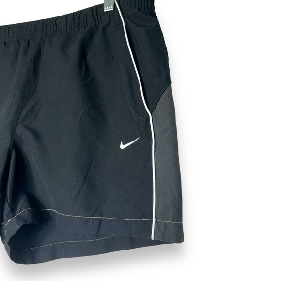 VTG 00s Nike Athletic Dept Single Swoosh Shorts Men medium y2k streetwear sporty - Picture 2 of 8